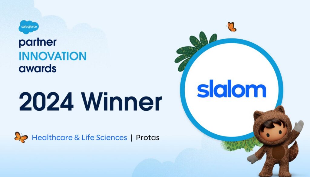 Protas partner Slalom recognised for work on Cantata trial platform